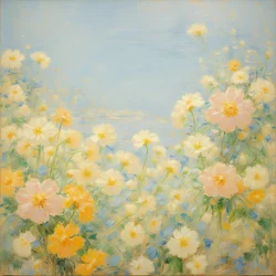 Bloemen 57, ca. 2022 (olieverf op doek)