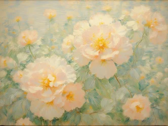 Bloemen 61, ca. 2022 (olieverf op doek)