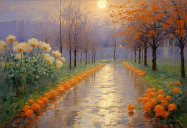 Bloemen 93, ca. 2023 (olieverf op doek)