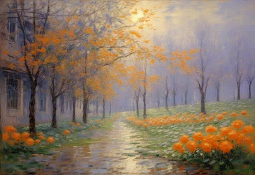 Bloemen 96, ca. 2024 (olieverf op doek)