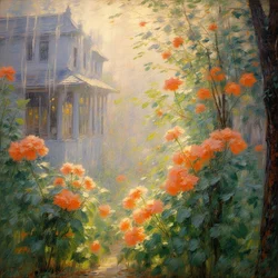 Bloemen 97, ca. 2024 (olieverf op doek)