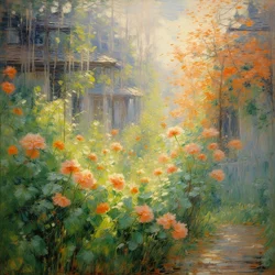 Bloemen 99, ca. 2024 (olieverf op doek)