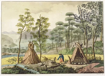 Begrafenisgebruiken, Nieuw-Holland, plaat 63 uit 