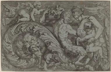 Decoratief Paneel met Mythologische Figuren