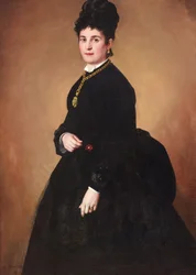 Portret van een dame