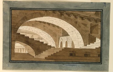 Toneelontwerp, Interieur van Kelder van Paleis