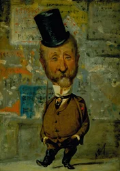 Karikatuur van Carlo Lorenzini