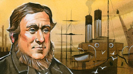 David Davies, die de dokken bij Barry plande