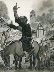 Peter de Kluizenaar (gouache op papier)