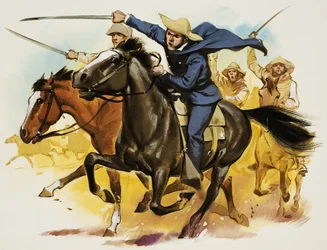 Sam Houston (1793-1863) (gouache on paper)