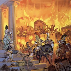 Ongeïdentificeerde Romeinse aanval