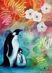 Pinguïnfamilie Blossom