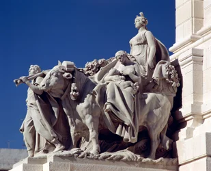 Landbouw, van het Monument voor de Cortes van Cadiz