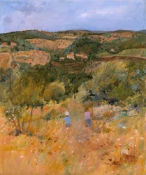 Landschap bij Siena, 1994