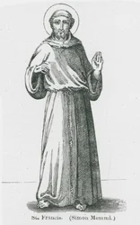 Franciscus (litho)