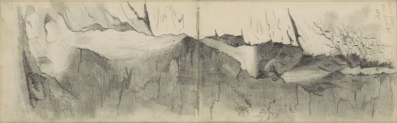 Waterval in het dal van Dala bij Leukerbad