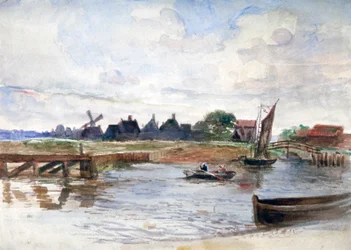 Rivierscène, ca. 1864-1930