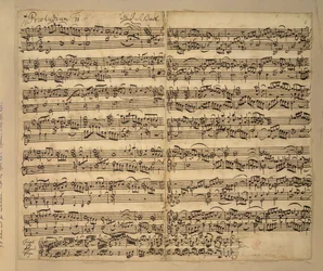 F majeur prelude, Das Wohltemperierte Clavier, boek 2, door Johann Sebastian Bach