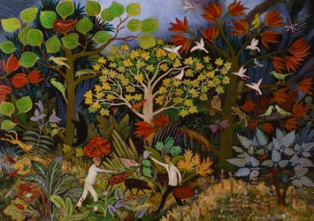 Dr Livingstone neem ik aan, 2020 (acryl)