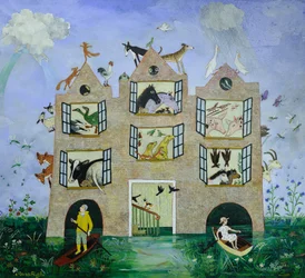 Slangenverbod, 2013 (acryl)
