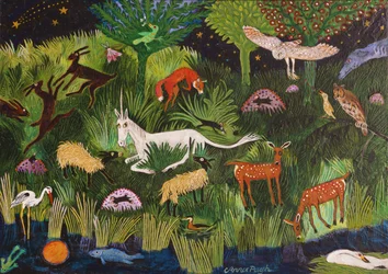 Nachtleven, 2018 (acryl)