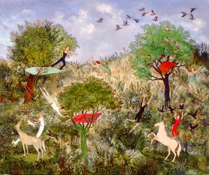 Oefening baart kunst, 2010 (acryl)