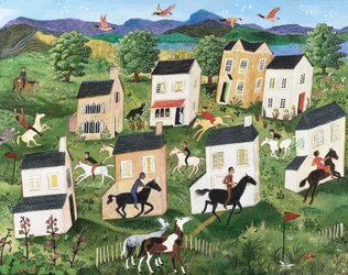 Zevende hemel, 2013 (acryl)