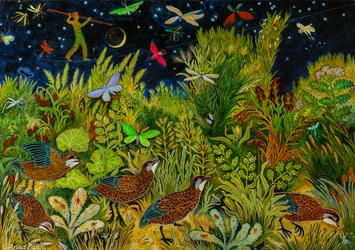 Hemeldraad, 2020 (acryl)