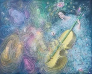 Water Music, 2016 (olieverf op Belgisch linnen)