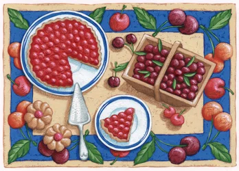 Kersentaart