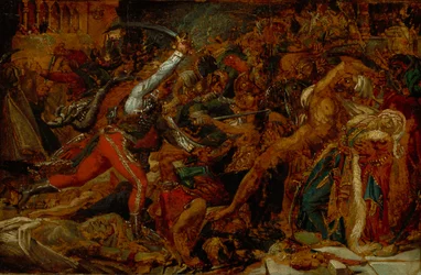 Schets voor "De Opstand in Caïro"