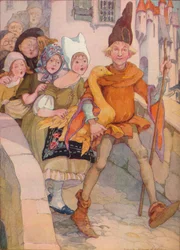 Dummling en zijn gouden gans, 1937