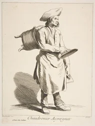 Kopergieter uit Auvergne, 1737