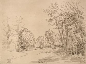 Landschap naar Dürer