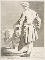 Zwerver Azijnverkoper, 1738