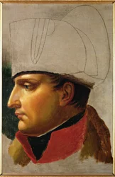 Keizer Napoleon I (olieverf op doek)
