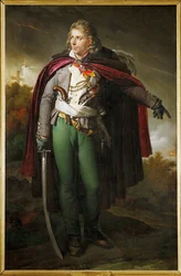 Portret van Jacques Cathelineau, generaal Vendeen (schilderij op doek)