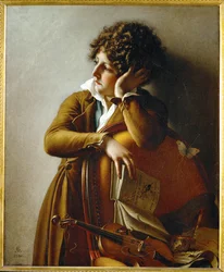 Portret van de jonge Romainville Trioson ...