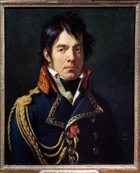 Portret van Baron Jean Dominique Larrey, hoofdchirurg van het Egyptische leger en uitvinder van de ambulance