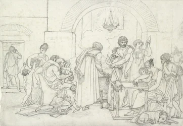 Rustiek Interieur in de Oudheid