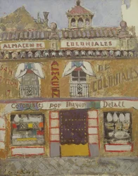 Een winkelpui, Granada