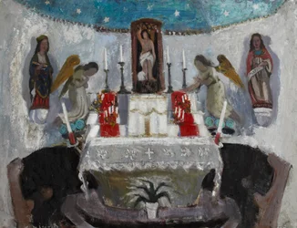 In de kerk van St Jean, Tréboul