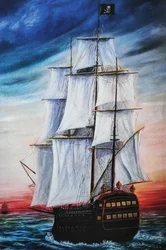 Schemerpiratenschip
