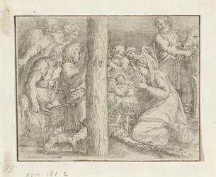 Aanbidding door de herders