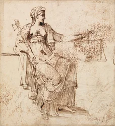 Carracci - Justitie, RCIN 902146