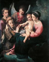 Mystiek Huwelijk van Sint Catharina
