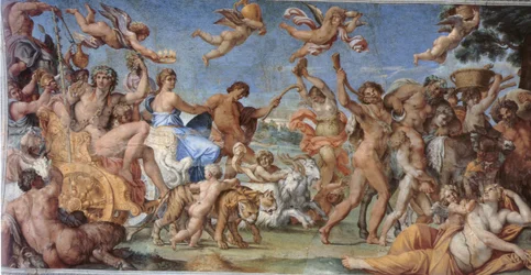 De triomf van Bacchus en Ariadne