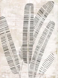 Abstracte botanische lijnen