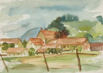 Glasfabriek bij de Kalvarienberg
