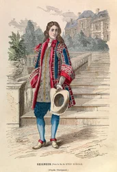 Een heer tegen het einde van de 17e eeuw - Edelman, laat 17e eeuw - privécollectie